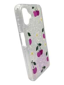 Funda Para Samsung Galaxy A07 Protector De 3 Piezas Mujer 360° + Mica - CEREZAS - Ver 5