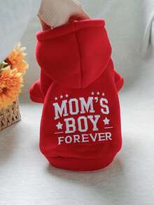 1pc Pet Clothes, Cute Dog/Cat Outfit For Small Dogs, Warm & Comfortable Puppy Sweatshirt For Autumn/Winter