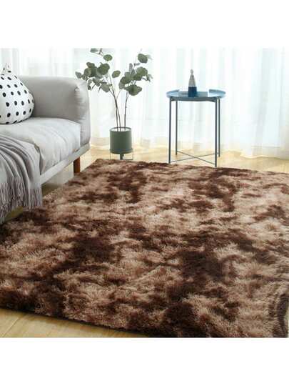 Zachte Cashmere Like Fluffy Area Rug, Multi Optional Tapijt Living Room Bedroom Bedside view 2