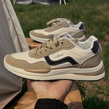 Herren Neue Mode Schuhe, rutschfeste bequeme Schnürschuhe, geeignet für alle Jahreszeiten Straßengehen, Reisen, Lässig, Outdoor, Straßenlauf, Sport