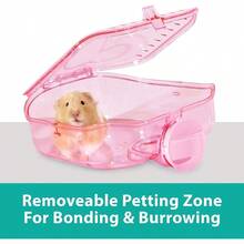 Kaytee CritterTrail Pink Habitat For Pet Mice Dwarf Hamsters Hamsters Or Gerbils