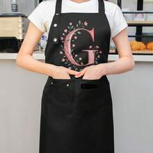 Funny Chef Apron For Men & Women - Adjustable Black Cooking Bib With Pockets, Male/Female Chef Logo (G & F) Design, Durable Fabric, Apron For Cooking, Apron Cooking, Cooking Apron For Women, Kitchen Apron For Women, Kitchen Apron For Cooking, Apron For Men Cooking, Cooking Apron For Men, Kitchen Apron For Men, Kitchen Full Apron, Cooking Aprons, Funny Cooking Apron, Kitchen Aprons For Women, Serving Apron, Apron For Service, Apron For Eating, Kitchen Cloth Apron, Kitchen - 黑色 - 查看 6