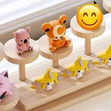 1 Giá trưng bày tượng gỗ sáng tạo dùng để trưng bày phụ kiện, đồng hồ, nước hoa, mỹ phẩm, món tráng miệng, cây mọng nước - Nhiều màu - Xem 12