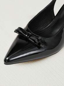 Clariva 2025 New Summer Fashion Women's Sandals, Black High Heel Shoes, Thick Heel Comfortable Shoes, Mule Bowknot Mid Heel Shoes, Clear Summer Shoes, Mary Jane Wedge Closed Toe Sandals, Autumn Wedge Boots Gifts