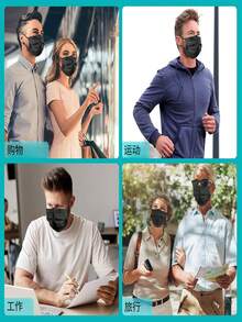 50个/100个/150个ZTANPS一次性口罩，三层防护透气舒适安全口罩