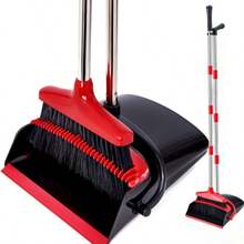 Red and Black Broom
