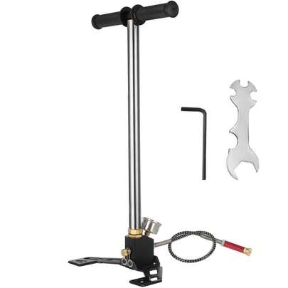Airgun PCP Pump 4500PSI High Pressure Hand Pump 3 Stage Pump Chamber PCP Air Pump