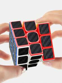 sengso Speed Cube Bundle Of 2x2 3x3 4x4 5x5 Pyramid Smoothly Carbon Fiber Sticker SQ-1 Special-Shaped Adjustable Cube For Kids & Adults Back To School Season Holiday Birthday Gifts