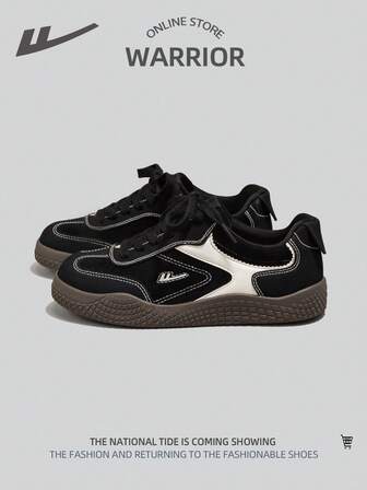 WARRIOR 1 par de zapatillas casuales para mujer, zapatos de lona versátiles y transpirables