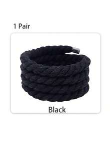 1 paire de lacets tressés faits main, épais et durables, convenant aux chaussures décontracté, chaussures de sport, chaussures en canevas et autres décorations de chaussures, décoration de Noël, Noël