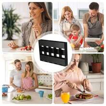 Straw Holder MetalAdhesive Straw Holder For Cabinet Drinking Straw Dispenser Holder Container Metal Straw Container Utensil Crocks Flatware Organizers Kitchen Gadgets Inside Cabinet Door Rack - Multicolor - Ver 6