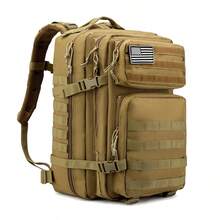 50L/30L Elite Tactical Backpack Military Grade Heavy Duty 3 Day MOLLE Bug Out Bag Ultra Durable Work Backpack For Men Outdoor Adventure Hiking Camping Travel