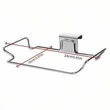 1/2件不锈钢悬挂式垃圾袋收纳架不锈钢垃圾袋架 - 彩色 - 查看 2