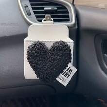 Heart-Shaped Air Vent Storage Box, Car Interior Air Vent Organizer, Car Accessories Storage Bag, Cute Phone Holder