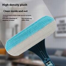 1pc Multi-Functional Mesh Window Cleaning Brush, Mesh Window Cleaning Agent, Dry & Wet Cleaning Brush, Reusable Durable Plastic Mesh Cleaning Tool. Pet Hair Remover. Suitable For Furniture, Carpets, Clothes, Bedding And Screens.