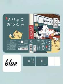 A7小本日式猫咪主题每日计划本/笔记本。新年日式猫咪插画笔记本，适合猫咪爱好者的日常记录、文具爱好者的创作以及日式美学爱好者。精美插画封面+流畅书写内页，兼具美感与实用性，为书写时光注入治愈系的日式宠物艺术。是送给学生、计划员、记事本爱好者和文具爱好者的完美礼物。 - 彩色 - 查看 6