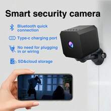 1 Stück Mini Spion Versteckte Kamera, Handy Drahtlose WLAN Versteckte Kamera, mit Nachtsichtfunktion, Bewegungserkennung, Mobiles Betrachten, Vollständig HD Versteckte Kamera, Geeignet für Heim-/Bürosicherheit.