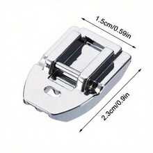 Universal Invisible Zipper Foot - Smooth Zipper Sewing On Domestic Machines, Compatible With Singer Brother Janome Babylock - Presser Foot For Precise Control, Model 7306A(1/2pcs) - Multicolor - View 3