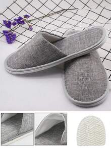 20Pairs/10pairs/5pairs/1pair Slippers Guest Slippers Travel Slippers For Women Travel Slipper For Men Reusable Slippers Business Trip Supplies Portable Slipper Universal Hotel Slippers Open And Closed Design For Hotel, Travel, Guests And Home