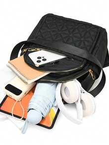 New Style, Versatile, Men's And Women's Large-Capacity Travel Lightweight Backpack With Dual Shoulder Straps - Multicolor - View 2