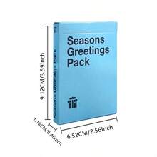 圣诞节趣味游戏成人派对纸牌游戏 - 彩色 - 查看 12