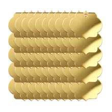 20个/50个/100个 个性化亚克力标签，可刻字，4厘米，可定制婚礼名字、生日快乐、瓶子标签、洗礼、镜子、金色标签、圣诞节活动装饰礼品，永恒的爱 - styleB 花型 - 查看 15