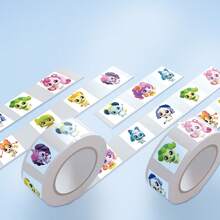 500 szt. naklejek z motywami kreskówkowymi, trwały materiał PP, dekoracyjne naklejki graffiti na laptopy, butelki z wodą, bagaż, kaski, motocykle, gitary – idealne prezenty i nagrody