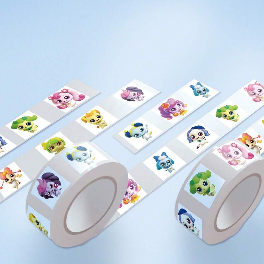 500 szt. naklejek z motywami kreskówkowymi, trwały materiał PP, dekoracyjne naklejki graffiti na laptopy, butelki z wodą, bagaż, kaski, motocykle, gitary – idealne prezenty i nagrody