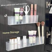 Wall-Mounted Cosmetic Storage Box - Lightweight Plastic Storage Box For Storing Lipsticks, Brushes, Eyebrow Pencils And Small Accessories - No Electricity Required