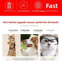 1 pieza Cortadora eléctrica para mascotas, recortadora de uñas y pelo para perros y gatos, herramienta de limpieza y aseo, juego de uñas, cortaúñas para mascotas
