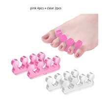 2/6/10个装硅胶趾套，用于涂抹指甲油，柔软手指趾套，软凝胶趾套，美甲工具，美甲用品，美甲工具，美甲艺术工具，返校季，美甲，美甲工具，美甲贴片工具