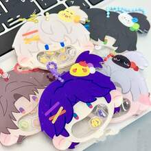 可爱的 Ins 风格摇摆钥匙扣，以《爱与深空》小说中的人物为主题 - 彩色 - 查看 1