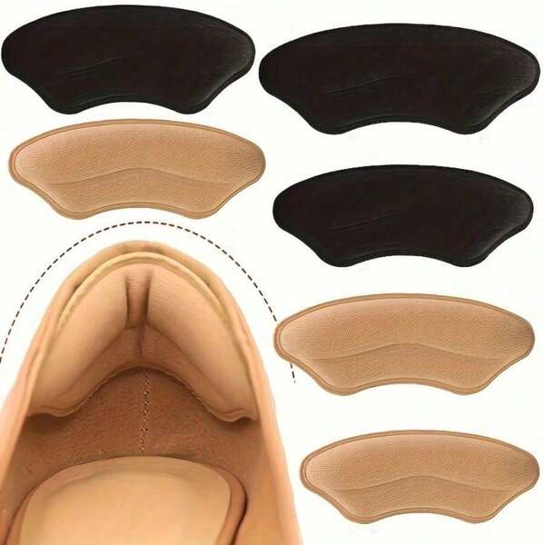 8-Pack Heel Pads For Too Big Shoes Self-Adhesive Heel Protectors Heel Inserts Improve Shoe Fit And Comfort Prevent Heel Slippage And Blisters,Shoes And Boots Accessories, Back To School Supplies