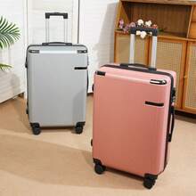 1pc Large Capacity Multi-Function Rolling Luggage, Fashionable For Men And Women, Essential For Business Travel, Suitable For All Seasons - Multicolor - View 3