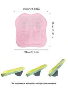 1pc Adjustable Foldable Leg Stretcher Board, Suitable For Yoga, Pilates, Gym And Home Workout, 9 Levels - Multicolor - View 5