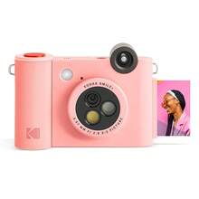 Kodak Máy ảnh Polaroid Smile+, 10MP, 3 bộ lọc, in Zink, kết nối Bluetooth, in ảnh di động, hỗ trợ thẻ TF, màu hồng - Tiêu chuẩn màu hồng - Xem 7