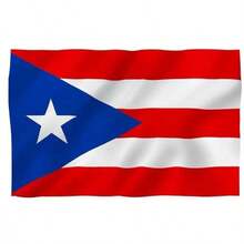 1 pièce Drapeau de Porto Rico, Fanions de Porto Rico, Convient pour la décoration de cérémonie d'ouverture, drapeaux de compétition, décoration de fête de festival
