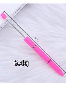 10pcs New Style Focus Beads For DIY Jewelry Making With Silicone & Pen Tool, Creative Crafts