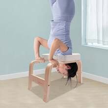 OUKANING Yoga Headstand Bench Exercise Inversion Stool Workbench Upside Down Chair - Default - View 3