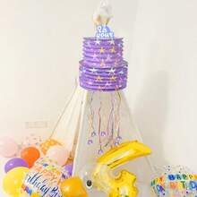 Cartoon Papier Regenbogen Stern Piñata mit Zugband, Laternen mit Quasten, Geburtstags Party Füllungen, Süßigkeiten Spiel, Foto Requisiten, Geschenk Festival Dekorations Zubehör