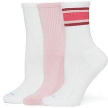Calcetines HUE Cushion Crew, paquete de 3 pares, calcetines para mujer - Feliz cumpleaños - Ver 11