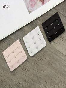 1/2/3/6件女士胸罩延长带，带3个挂钩和3排弹性胸罩肩带延长器