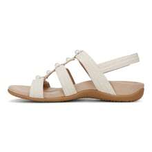 Vionic Amber Pearl I8708S1100 Sandals Women's US 9 Cream Comfort Slingback ZAP6 - 米色 - 查看 3