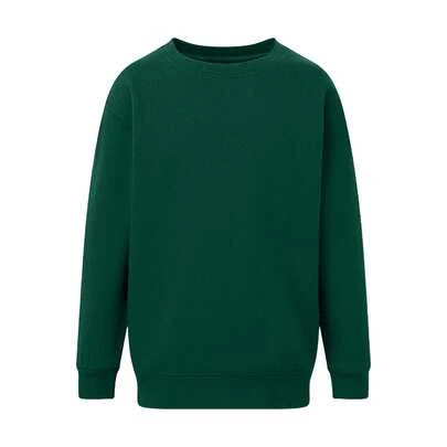 SG Originals Barn/Barn Rundringad Sweatshirt (Flaskgrön)