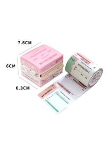 120 Stücke Farbverlauf Haftnotizen, vollständig klebende Notizblöcke, geeignet als Geschenk, für Büro, Zuhause, Beschriftung, Etiketten, Klassenzimmer, Unterhaltungsspielzeug, Schülerplaner, kreative vintage Dekorationssticker