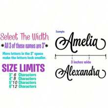 1pc Personalized Custom Name Stickers, 3-8 Inch Labels, Name Decal, Custom Decal Stickers, Name Stickers, Date Stickers, DIY Gifts, Handmade, Handwriting, Wedding Stickers, Gift Stickers. Customizable Holographic Name Stickers For Water Bottles, Lunch Boxes,Personal Items,Glass, Cups, Rolls, Balloons, Calligraphy Stickers, Gift Box Decorations, Unique,Ideal Gifts For Him,Ideal Gifts For Her,Her,Boyfriend,Girlfriend,Dad,Mom,Family,Friends,Son,Daughter,School Students,Workers,Kids,Office,Tea Room,School,Home