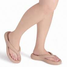 Piccadilly Marshmallow EVA Soft Comfort Flip Flops - Màu be - Xem 15