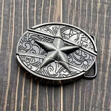 1pc Fashion Retro Personality Belt Buckle Headband Small Knife Self-Defense Belt Buckle Head Fashion Belt Buckle Head Men's Belt Waistband Buckle Head Accessories - 狼刀扣頭 - 查看 2