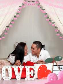 1/2/3 Sets Kirschgirlanden Deko Sommer Kirschen Party Deko Bommel Filz Wimpelkette Banner bunte DIY Obst Hängedeko für Baby Geburtstag Hochzeit, Baby Shower (Rosa)