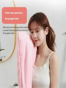 Mũ khăn thấm hút cao dành cho nữ - Sợi nhỏ hai lớp, màu pastel mềm mại | Khăn quấn làm khô tóc nhanh khô & xứng tầm spa - Nhiều màu - Xem 7